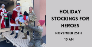 Holiday Stockings for Heroes from SBS