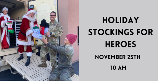 Holiday Stockings for Heroes from SBS